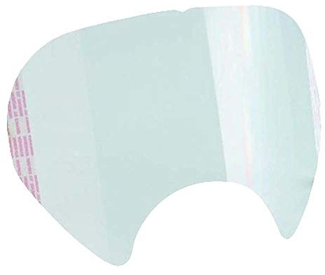 3M 7000029666 6885 Visier-Schutzfolie, Transparent, 25 Stück