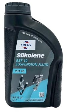 Fuchs Silkolene Pro RSF Fork Oil 10 WT, 1.1kg, Synthetic, 1L, Vehicle Suspension, Prevent Corrosion