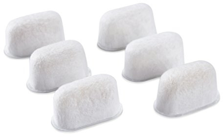 Premium 6-pack Water Filters For Replacement Breville BWF100 with Ion Exchange Resin inside