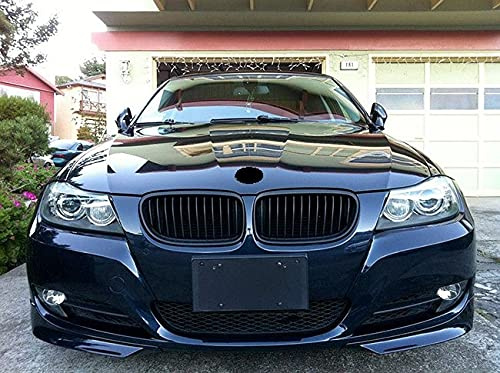 Front Spoiler Ecken Lippe Ansatz Schwarz lackierbar