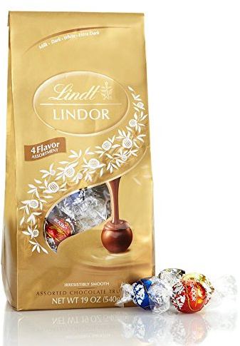 Lindt LINDOR Assorted Chocolate Truffles, 19oz