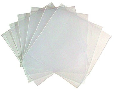 KG & C Fundas de PVC para CD/DVD (100 unidades), transparente