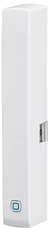Homematic IP Smart Home Fenster- und Türkontakt, optisch, weiße + braune Abdeckung, digitaler Sensor, effizient Heizen, Fensterüberwachung per App, Energie sparen, Alexa, Google Assistant, 140733A0