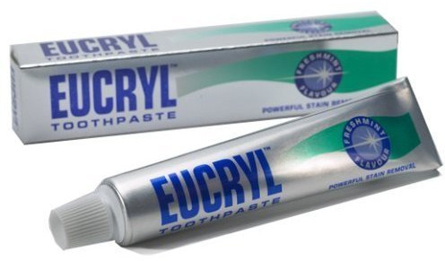 EUCRYL SMOKERS TOOTHPASTE FRESHMINT 50ML POWERFUL STAIN REMOVAL (PACK OF 6) by Eucryl