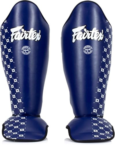 Fairtex SP5 Muay Thai Schienbeinschoner für Männer, Frauen, Kinder | Hochwertig, leicht & langlebig | Erweiterter Schutz gegen Schienbeinschmerzen beim Training oder Sparring