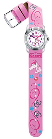 Scout Mädchen-Armbanduhr Analog Quarz Kunstleder 280301022