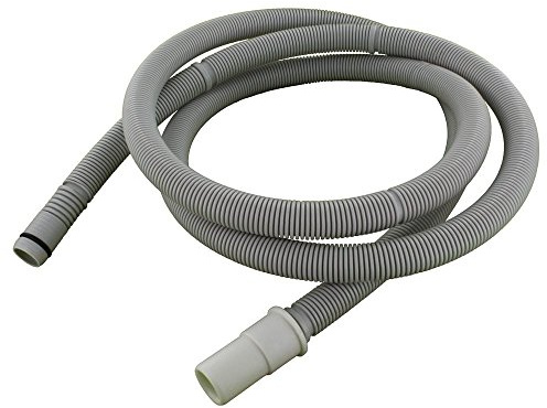 Paxanpax Non Original Bosch Drain Outlet Hose and Hook Fits Neff/Siemens Classic Design Dishwasher Series ,37-BS-01, Grey