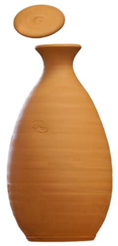 OYAS® A ENTERRER Taille M – 1,5L – BACS Potager-Pots-MASSIFS-OLLAS Terre Cuite – Fabrique en France. Solution d'irrigation écologique, 100% biodégradable. Autonomie 3 à 6 Jours