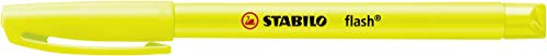Textmarker - STABILO flash - Einzelstift - gelb