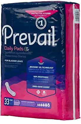 Pads Ultimate Bladder Control Pad 16 Inch Length Heavy Absorbency Polymer One Size Fits Most Female Disposable, PV-923/1 - Case of 132FF