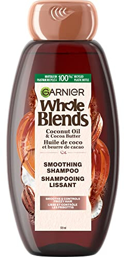 Garnier Whole Blends Shampoo with Coconut Oil & Cocoa Butter Extracts, 12.5 fl. oz.