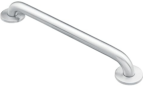 Moen 8730 Home Care Safety 30-Inch Stainless Steel Bathroom Grab Bar with Concealed Screws, Stainless, 76.20 cm