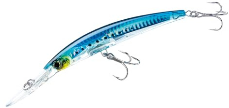 Yo-Zuri Crystal 3D Minnow Deep-Diver-Köder, Sardine, 14 cm.