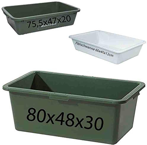 Fritzmann Wildwanne Set 3-teilig