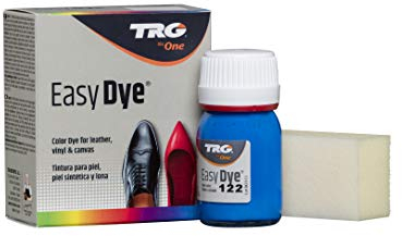 TRG The One Easy Dye, Farbe zur Wiederherstellung der Lederschuhfarbe, Blau (122 Daphne), 25 ml