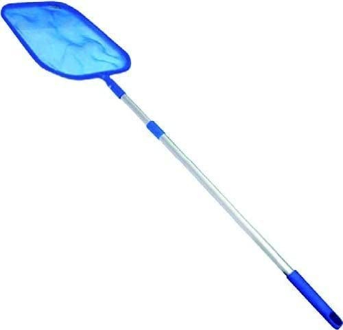 SUDS-ONLINE HEAVY DUTY TELESCOPIC POLE AQUA SWIMMING POOL LEAF MESH NET SPA SKIMMER HOT TUB CLEAR DEBRIS