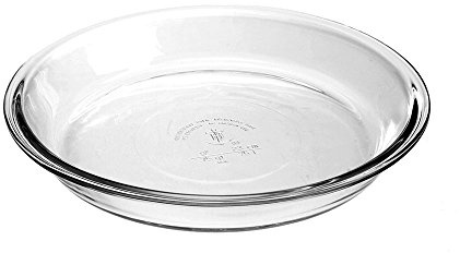 Anchor Hocking Baciss, Tortiera in vetro temperato, 23 cm di diametro