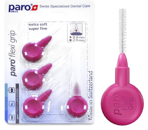 ParoSwiss paro flexi grip, super-fein, pink, zylindrisch, ø 2 mm, 4 Stück