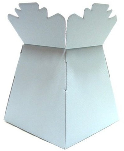 APAC Baby Blue Living Vase Flower Box Flower Bouquet Transporter, Sweet Tree Box