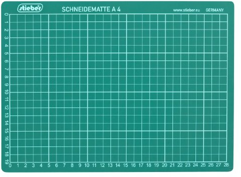 Schneidunterlage A 4 ca. 22 x 30 cm selbstheilend