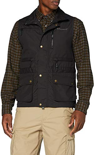Pinewood Herren Tiveden Weste - Outdoor Weste Herren mit vielen praktischen Taschen, Mückenschutz, UV-Schutz und verstellbarer Passform für extra Komfort - langlebig und robust