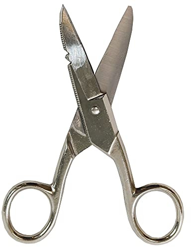 Jameson 32-21NS Electrician Scissors, 5-1/4 in