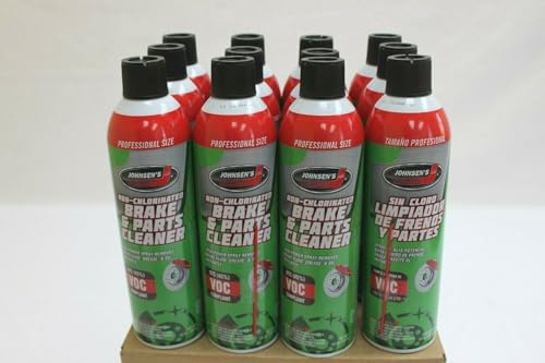 Johnsen's 2417 OTC Compliant Non-Chlorinated Brake Cleaner - 14 oz. (Pack OF 12)