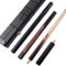 CUESOLL Klassisches Handgefertigtes Snookerqueue 57 inches 18 oz mit Rosenholz-Griff, 3/4-Verbindung & Teleskop Aluminiumverlängerung -Kunstleder-Etui, 9,5 mm Spitze Snookerqueue-Set(CSSC012)