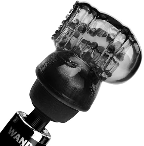 Black Vibra Cup Masturbator Wand Attachment