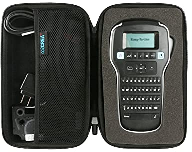 co2CREA Hart Reiseschutzhülle Etui Tasche für Dymo LabelManager 160 / LabelManager 280 Tragbares Beschriftungsgerät, Nur Tasche