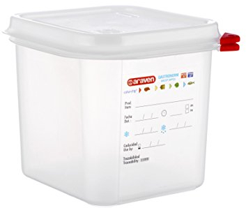 Araven Contenitore Ermetico GN 1/6 2,6 L 176 x 162 x 150