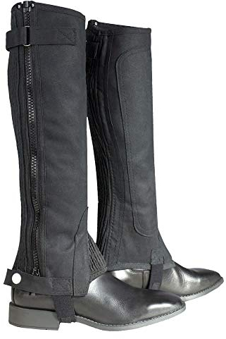 Horze Amara Mini Chaps Damen - Black(BL) - XS/W