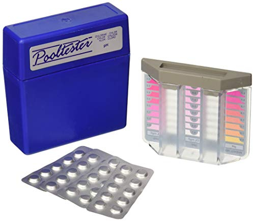 Palintest Kit di misurazione del livello del cloro e del pH dell’acqua di piscine e vasche idromassaggio SP 610