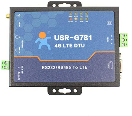 Módem USRCN 4G LTE USR-G781, convertidor de Datos de Serie, Compatible con Redes APN y VPN