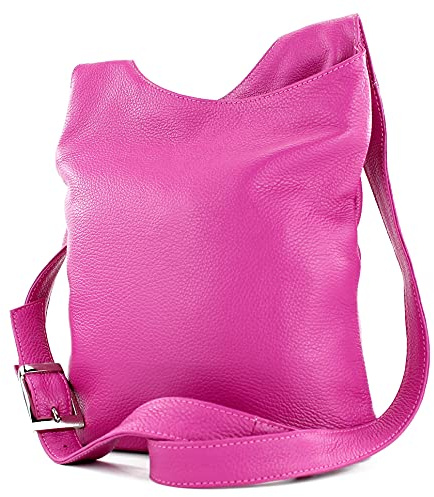 modamoda de T221 Damen Leder Umhängetasche, handmade in Italy