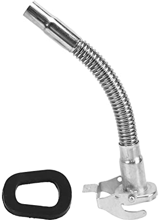 Ugello Tanica Benzina, Termostato Liquido Raffreddamento Motore Auto Gas In Acciaio Inossidabile Con O Ring 050121113C Beccuccio Lungo 29,5 Cm Flessibile Per Bottiglia Stile