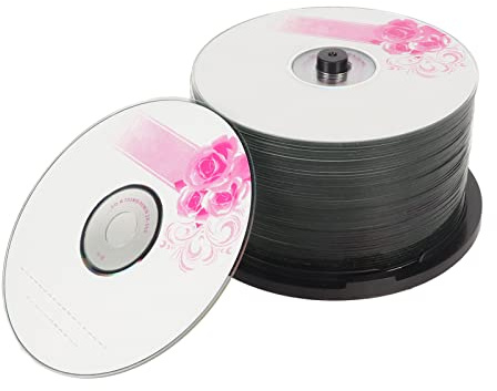 TUORE CD R Dischi Vergini, Disco Registrabile 700 MB 52X Prestazioni Stabili per la Musica (50 PZ)
