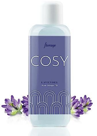 florage Raumduft Nachfüllflasche 500ml LAVENDEL PREMIUM für Reed Diffuser Duftstäbchen, Aroma Nachfüller für Stäbchen, Nachfüllpack für Lufterfrischer zum nachfüllen, Raumerfrischer refill