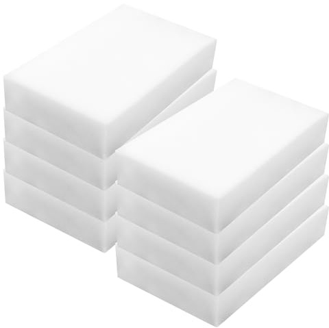 COMNICO Schmutzradierer Schwamm, Reinigungsmittel Scrub Dish Dust Products Cleaner Professioneller kommerzieller Scrub Sponge für Küche, Badezimmer, Badewanne, WC, Waschbecken, Möbel, Boden, Wand (8)