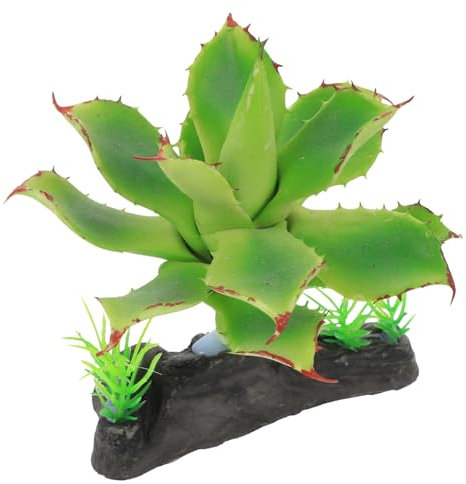 Parliky Transparentes Terrarium Pflanzen Künstliche Pflanzen Für Reptilien Und Aquarien Strapazierfähige Dekoration Für Gecko Eidechsen Und Krabben Pflegeleicht Und Langlebig Für