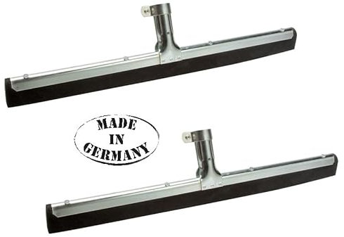 Water Squeegee Metal Squeegee 450 mm Width 2 x with Handle Nozzle Diameter 24 mm for Indoor and Outdoor Use