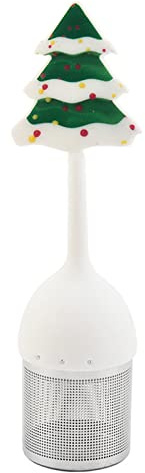 TENYELE Infuseur à thé en silicone - Série de Noël - Passoire réutilisable - 6 styles pour la cuisine - Boules de thé de Noël