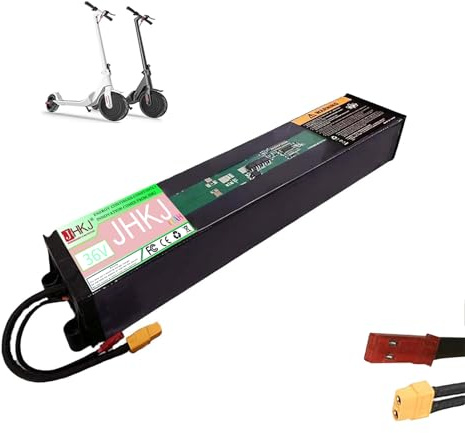 JHKJ Batteria per Monopattino Elettrico da 36 Volt 36V 6Ah 7.8Ah 9Ah 9.6Ah, Pacco batterie al Litio per Monopattino Pieghevole M365, Accessorio Motore per Monopattino Elettrico.,Xt60,36V 7.8Ah