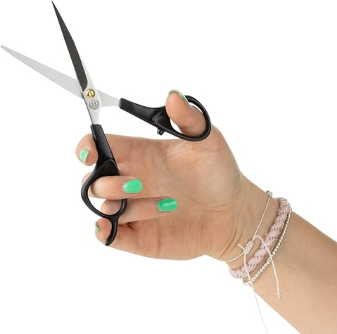 Mikki Dog, Cat Coat Grooming Scissors - Pet Shears - For Short, Medium and Long Fur Hair - Small