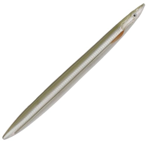 Savage Gear Line Thru Sandeel - Meerforellenköder, Farbe:Sandeel Ghost, Länge/Gewicht:8.5cm / 11g