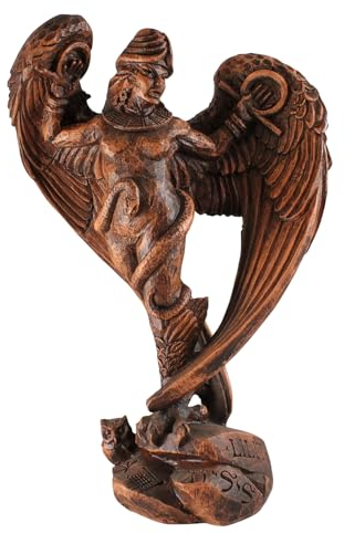 Dryad Design Göttin Lilith Statue – Wicca, Heidnischer Altar, Heimdekoration, Kunst (Holz-Finish), 30,5 cm hoch