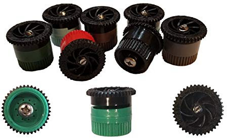 Replacement Pop UP Sprinkler Heads for RainBird, Hunter, Orbit Pop Up Sprinklers, Sprinkler Color May Vary. (5, 17AN)