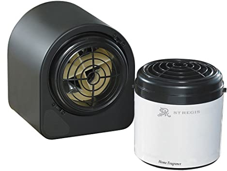 St. Regis Hotels Home Diffuser Set - Scent Machine and Cartridge - Caroline's Four Hundred - Notes of American Beauty Roses, White Lilies, Green Stems, Quince, Apple and Cherry Blossoms