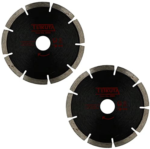 125mm (5”) x 6.4mm Diamond Mortar Raking Disc Pointing Disc Blade Masonry 2pk