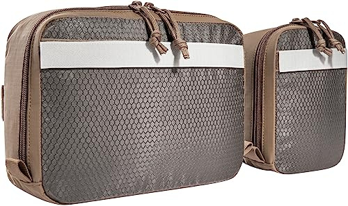 Tasmanian Tiger TT Multipurpose Pouch Set VL Modulare Rucksack-Zusatztaschen Organizer Packwürfel mit Klett-Rückseite